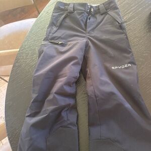 Spyder Size 10 black Snow/Ski Pant